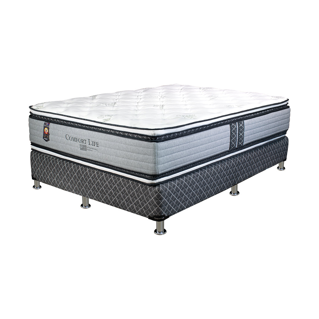Cama Comfort Life Evolution Euro Pillow Top